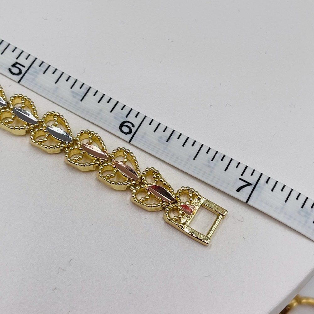 bracelet, Italian Gold plated - Picture 3 of 3